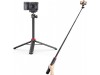 Ulanzi MT-44 Extendable Tripod Stick Tongsis + Phone Holder Cold Shoe